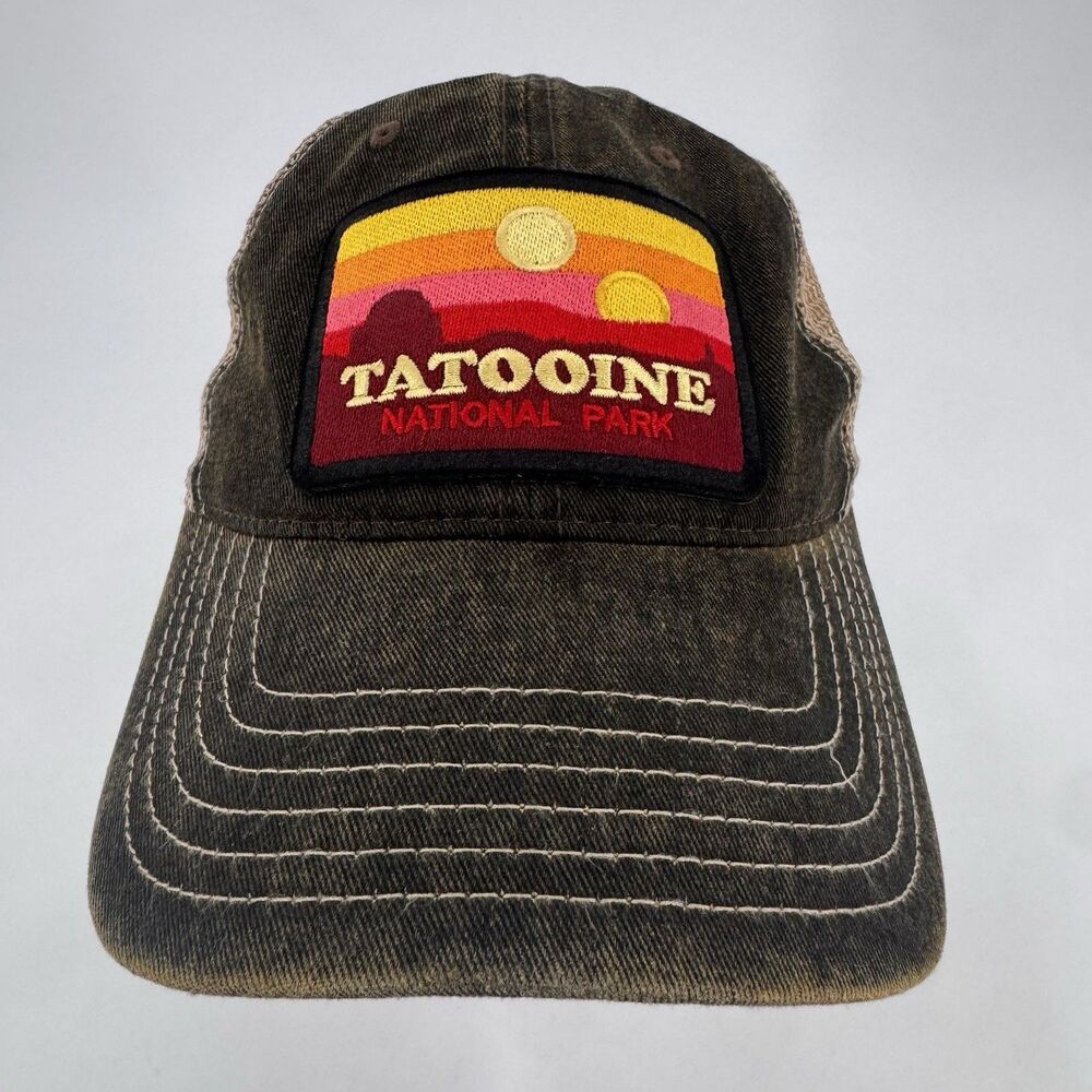 Star Wars Tatooine National Park Trucker Hat Adult Adjustable Mesh Snapback